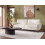 Beliani Sofa 3 Seater SKARO Chenille Off-White 2