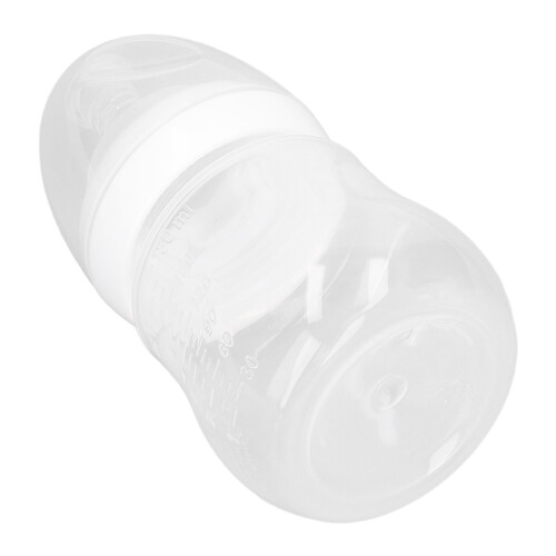 6-teiliges Babyflaschen-Set Silikon 180 ml mit 1