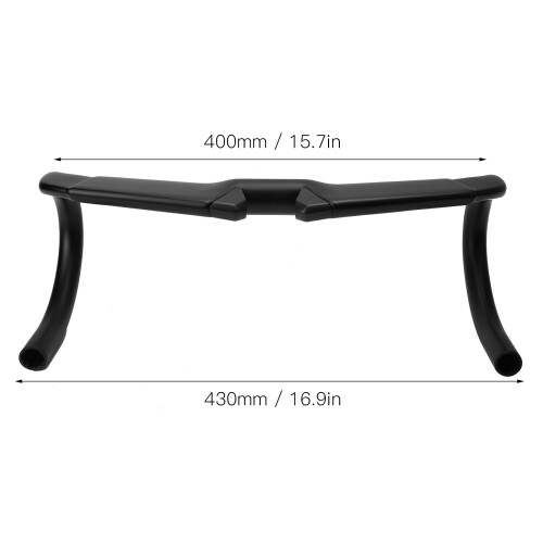 Fahrrad Lenker Carbon 400MM Rennrad Drop Bar 2