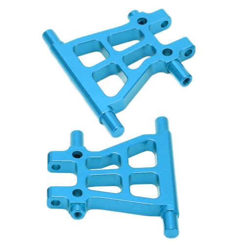 TT02 Alu Hinterradschwinge unten blau RC