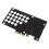 PCIe 3.0 U.2 NVMe SSD Adapter Platine 5