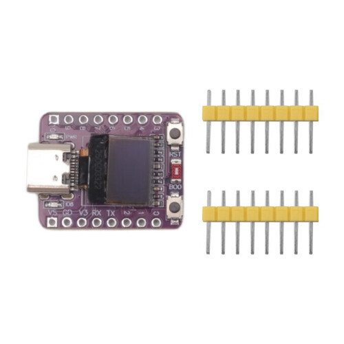 ESP32-C3 OLED Development Board with 0.42in OLED Module Ceramic Antenna Wifi  ESP32 Supermini Development Board