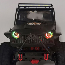 Universal Multifunction RC Car 2LED Light Lamp Headlight for 1/10 Crawler Axial SCX10 TRX4 D90 90046 90047