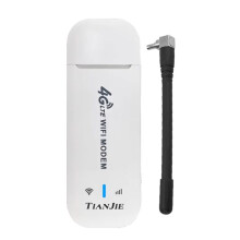 4G LTE WiFi Router Portable USB Modem with Antennas,150Mbps High Speed Hotspot,Supports 10 Devices European Version
