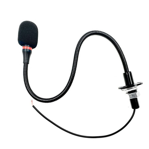 Metal Gooseneck Microphone Speech Computer Desktop Condenser Conference Microphone for Live Presentations Announcement