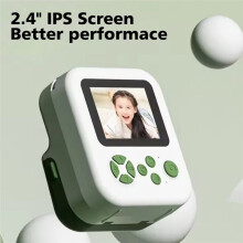 Appareil Photo pour Enfants, Impression Instantanée, 1080P HD, Appareil Photo Numérique pour Enfants, Cadeaux pour Garçons et Filles, Jouets,