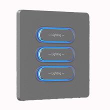 Tuya Zigbee Intelligent Button Dual Control Multi-Control Home Voice Control Remote 3 Gang