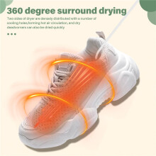 Shoes Dryer,Portable USB Shoe Dryer Intelligent Timing Deodorization Shoe Boot Drying Machine USB Shoe Warmer Winter 2