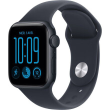 APPLE Watch SE 3 GPS - 40mm - Gehäuse Aluminium Mitternacht - Armband Navy Blue Sport Band - S/M