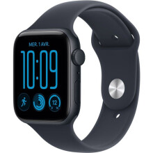 APPLE Watch SE 3 GPS - 44mm - Gehäuse Aluminium Mitternacht - Armband Navy Blue Sport Band - S/M