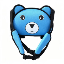 (Sky Blue)Electric Tricycle Child Bear Seat Belt Adjustable Safety Harness Rear Strap Seat