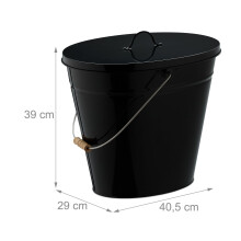 Hamutartó fedővel 18,5 l