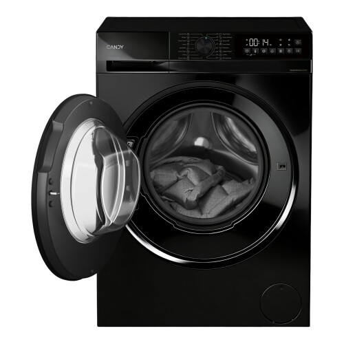 Candy Candy Quick Pro Washing Machine, 9kg, Black, A-40%, 1400 RPM 1