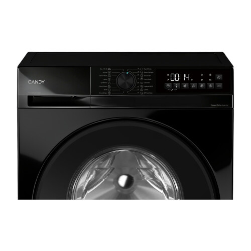 Candy Candy Quick Pro Washing Machine, 9kg, Black, A-40%, 1400 RPM 2