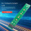 M.2 NVME Test Adapter Board Extension Card Mkey Solid State Drive Test Card 2242 to 2260 3