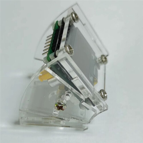 0.96 Inch OLED Music Spectrum Display Analyzer Screen Amplifier Audio Indicator Rhythm Analyzer VU METER Voice Control 1