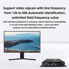 3X Industrial Video Converter XVGA BOX RGB to VGA RGBS to VGA Industrial Monitor Video Converter GBS-8219 EU Plug