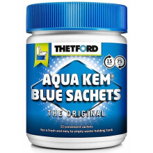 THETFORD AQUA KEM BLUE WASTE TANK CHEMICAL SACHETS FOR CAMPING MOTORHOME TOILETS