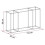 FIAMMA CARGO BACK FRAME ONLY STORAGE BOX BAG INNER ALUMINIUM CARAVAN 06106-01- 4