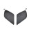 2Pcs Front Bumper Tow Hook Cover Eye Cap Primer Auto Accessories for  CT200h 2014-2017 1