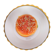 Tischsets 20x20cm Gold 2 Stück PVC Untersetzer
