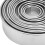 Ausstechformen Rund 12er Set Edelstahl Backen 13