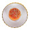Tischsets 2er Set Gold 20x20 cm PVC Platzsets 19
