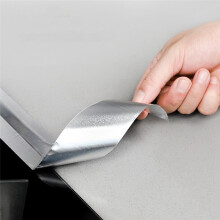 Kitchen Oil-Proof Self Adhesive Stickers Aluminum Foil Anti-Fouling Waterproof Foil Tape Seam Tools,Regular Style