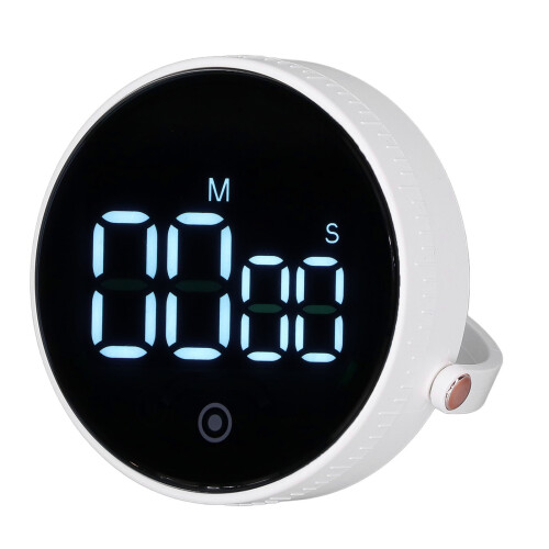 Runder Timer mit Magnet und Alarm