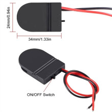 20PCS Battery Holder Coin Cell Holder, 1 X 3V CR2032 Battery Holder,Button Battery Holder with Off C