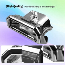 2253506 Exhaust Tips for Chevy Silverado Sierra 2019-2024 Exhaust Tailpipe Tip Bezels 84434641 & 84434642