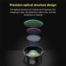 4K UHD Phone Camera Lens 10X Universal Smartphone Macro Lens with Phone Clip for Smartphone