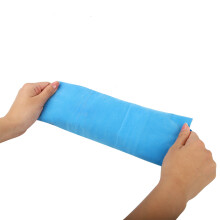 Faltbares aufblasbares Kissen Outdoor Blau