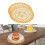 Tischsets 2er Set Gold 20x20 cm PVC Platzsets 13