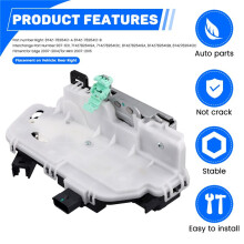 Car Rear Door Lock Actuator for MKX 2007-2015 Door Black 8T4Z-7826412-A 8T4Z-7826412-B R