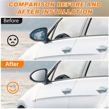 Rear View Mirror Assembly 6 Wires Manual Folding Side Wing Door Mirror for 7 MK7 MK7.5 Right