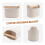 Coffee Knock Box Large Capacity Espresso Grounds Container Powder Beveled Residue Dump Bucket Maker Tools Milky White 10