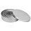 Runde Ausstechformen 12er Set Edelstahl 9