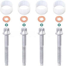 1982.G6 1981.94 Fuel Clamp Set Clamp Bolt Washer Automotive Repair for C3 C4 C5 207 208 308 508