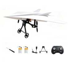 DIY RC Paper Airplane Electric Power Kit DIY Foldable Long Range Stable Flight Plane Outdoor Toy