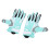Rutschfeste Silikon Handschuhe Baseball L 20