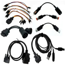 V7.62 V8.7 6 for Heavy Duty Data Link Adapter Truck Diagnostic Tool Obd2 Cable,for Heavy-Duty Diagnose Obd Scanner Tools