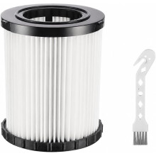 DCV580H DCV581H Ersatzfilter für 20V MAX Akku- und Netz-Nass-/Trockensauger, Waschbarer und Wiederverwendbarer Filter
