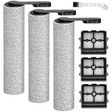 Pour Aspirateur Lave- Eau et Poussière pour GO HammerHead/HammerHead Mess Detect, 3 Brosses Rotatives, 3 Filtres, 1 Brosse