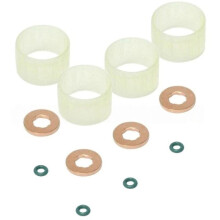 1982.G6 Kit de Réparation et de Remise en État Du Joint D'Injecteur (Rondelle et Protection) Compatible avec pour C3, C4, C5, pour