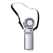 Handheld  Ventilator 6000mAh met LCD-Display 199-Snelheidsaanpassing USB Oplaadbare Buiten Turbine Ventilator LED Lichten S