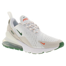 (White, 6 (Children's)) Nike Older Childrens Trainers Nk Air Max 270 gs ct Lace Up white UK Size