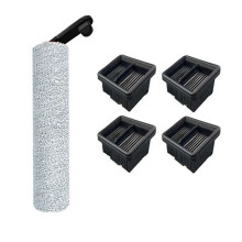 5pcs for H12 Pro / H12 Soft Brush Spare Parts Wet Dry Vacuum Cleaner Roller Hepa Filter Accessories