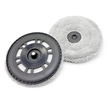 For Mova P50 Pro Ultra Mop Pad Holder Accessories,Compatible for P10 Pro Ultra/P50 Ultra/E40 Ultra (2 Plates and 2 Mops)
