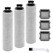 Roller Brush and Filters Parts for IFloor 3, S3 Compatible with for IFloor 3 and IFloor One S3 Wet Dry